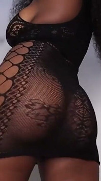 Ebony Stepdaughter Wants a Big Hard Dick Deep Inside Her Tight Wet Pussy