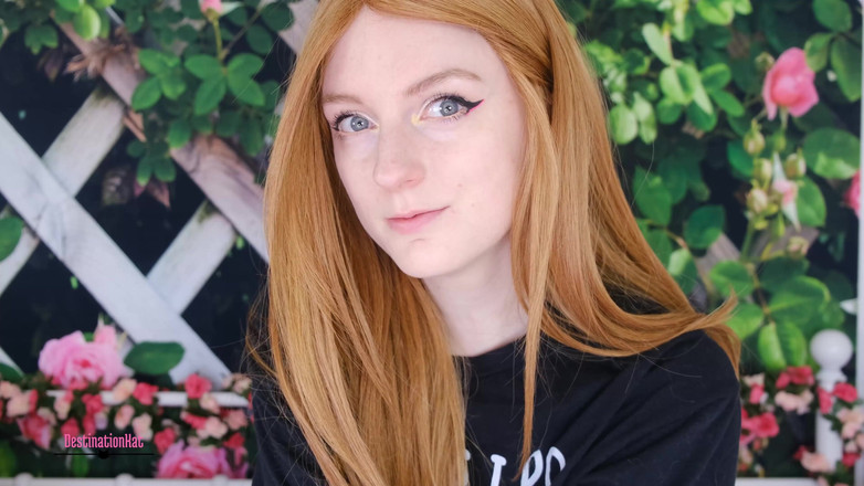 Destination Kat: Stare at My Shaved Pussy