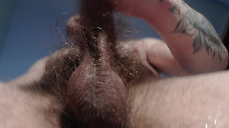 Hunky time: Un Cazzo Grosso Dritto E Le Palle Pelose Sul Tuo...