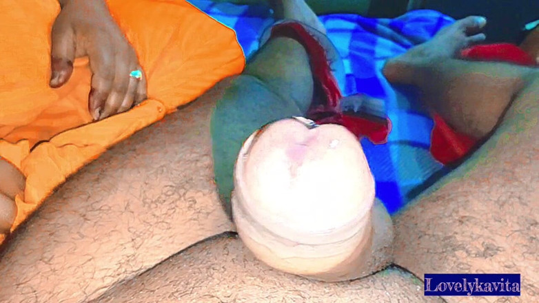 Kavita Singh: Bhabhi's Awesome Handjob &amp; Blowjob