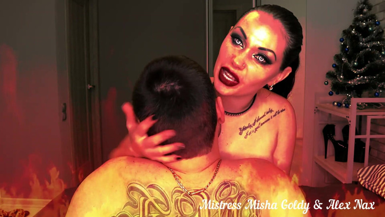 Goddess Misha Goldy: Succubus na tobě jezdí a vylévá na tvé sperma!
