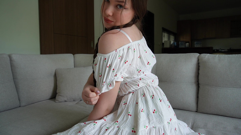 Arina_Love: イカされるまで綿のパンティーでからかう - あなたは私がコントロールを失うのを見るでしょう