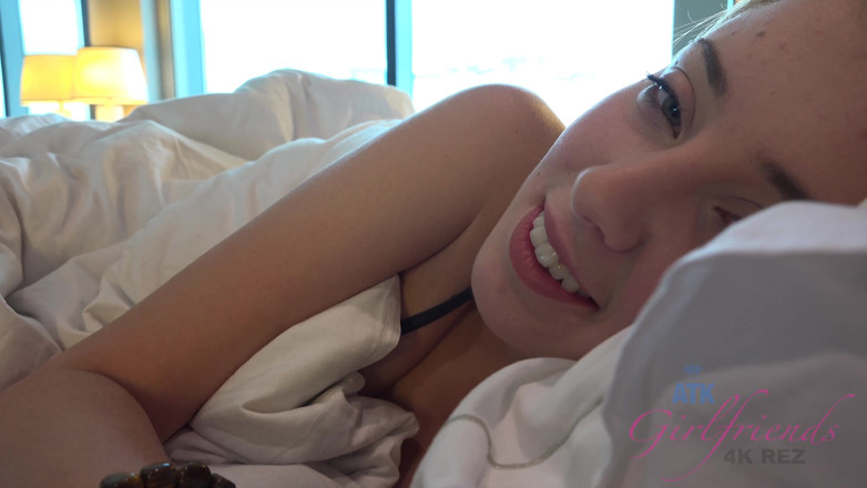 ATK Fans (Girlfriends): She Feels so Good in Reverse Cowgirl - Her Pussy Starts...
