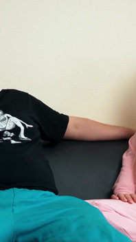 Kurvig pojke utan kondom knull med tysk rosa hår slynan Maria Gail på Hotel i Berlin