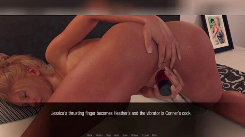 3DXXXTEEN2 Cartoon: Os desejos insatisfeitos de Jessica. 3D pornô cartoon sexo