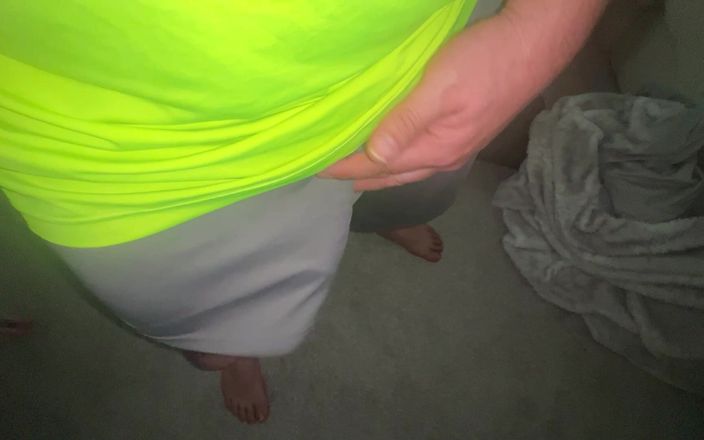 Dick Pants: Grijze korte broek helder shirt