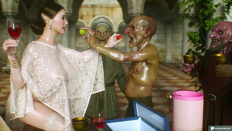 Porngame201: Schöne braut bekommt gangbang von den freunden ihres ehemanns