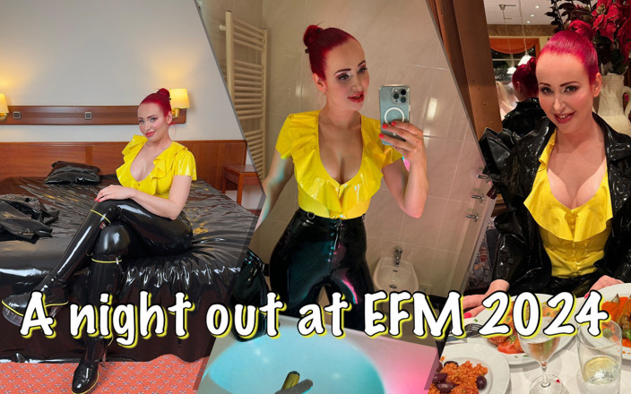 Miss_Fetilicious: Miss Fetilicious Going Out for Dinner in Latex