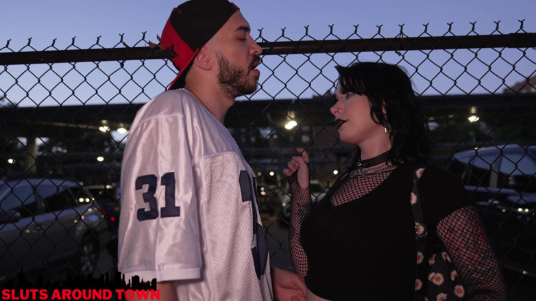 Sluts Around Town: Goth and Jock Have Fun After College Affair