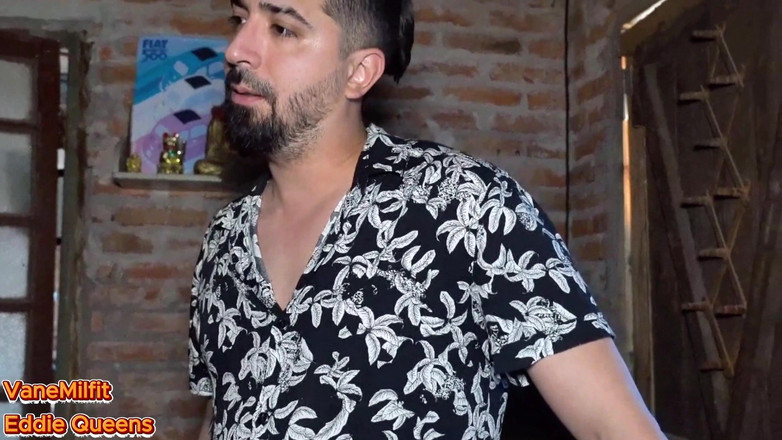 Eddie Queens: Ebenholz-Fitness-milf wartete in den schatten auf mich, um sie zu...