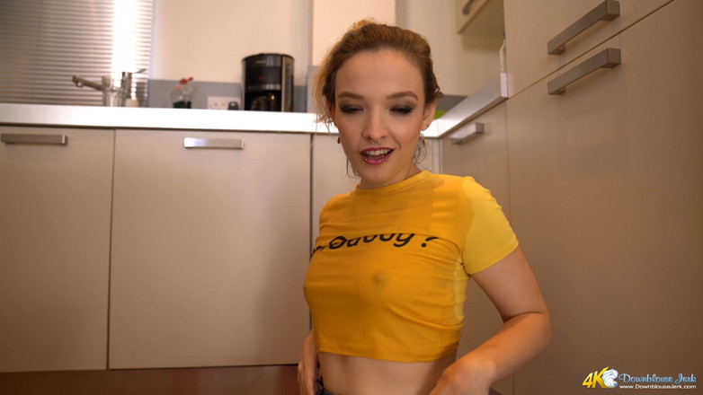 DownblouseJerk: Lavoro disordinato - JOI