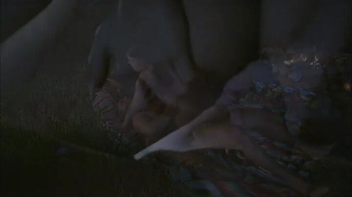 CBD Media: Two young couple fucks outside in the middle of the...