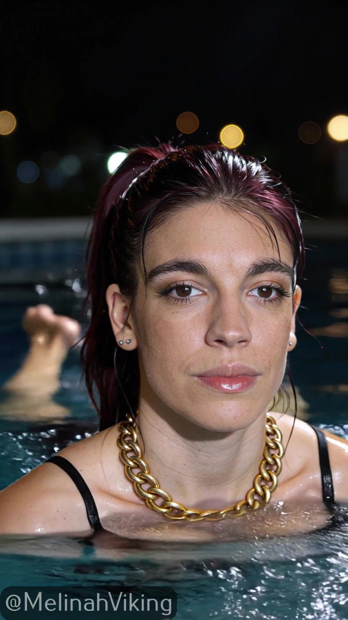 Melinah Viking: Glitter Swim