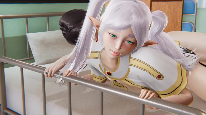 Yaoitube: Frieren Yaoi - Frieren femboy đụ trên giường bệnh viện
