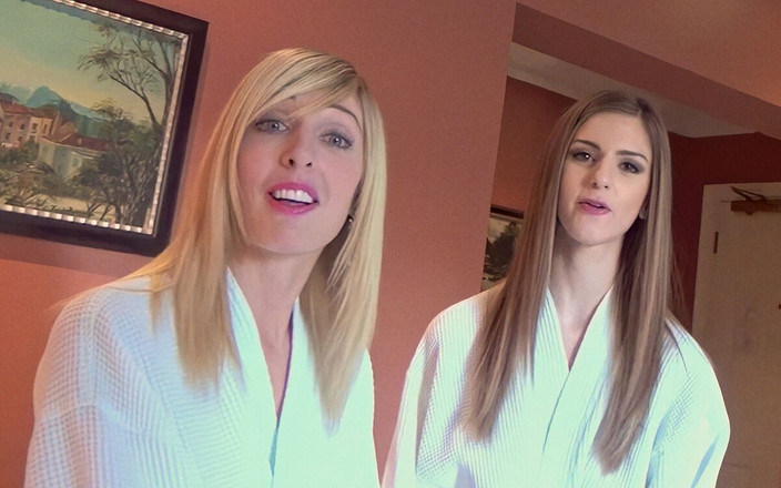 Real Sex Pass: Dvě líbající se holky rychle přivedou rukama chlapa