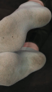 Kaus kaki kotor dari 2 minggu dan fetish legging