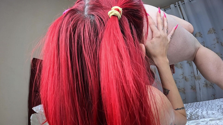 SatanicCandy: Geölte anal gestopfte schlampe schluckt sperma und pov