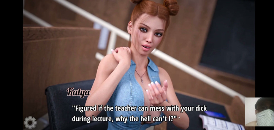 Dark Sam: Ma Prof Sexy Me Caresse La Bite Devant Toute La...