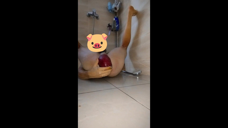 Maganafolgas: Черные стринги и зияющий пролапс