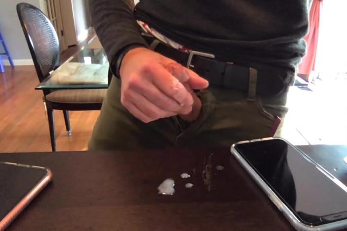 TJenner: Polla super dura en casa. Verbal