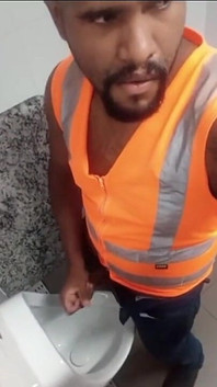 Badezimmer bei der Arbeit