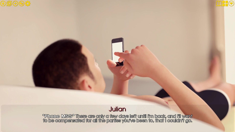 3D Cartoon Porn: My Pleasure 10: Julian Watches Julia Finger Pussy Moaning His Name...