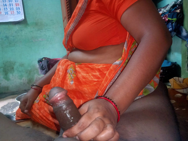 My Hasband Cock Handjob with Home (Priyanka priya)