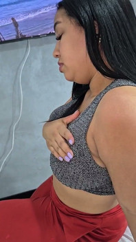 Young Rookie with Women Touches This Whore's Big Tits