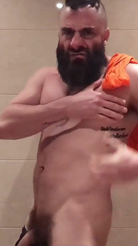 Stepdaddy Loves to Sniff Himself After His Training.