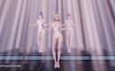 3D-Hentai Games: Momoland - Baam Ahri Kaisa Evelynn, сексуальный обнаженный танец Лиги легенд KDA
