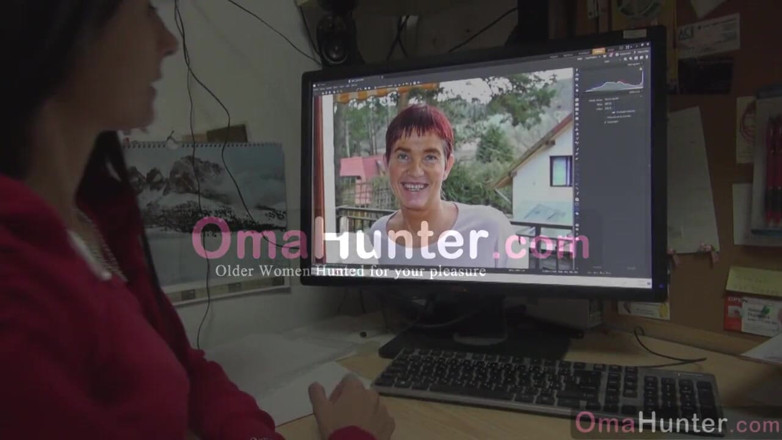 Old Nanny: Sasha a găsit o femeie mai în vârstă de pe net...