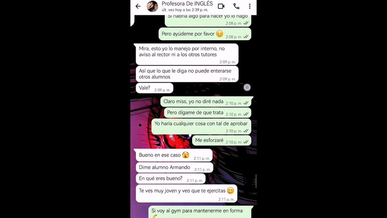 Natasha Caseros: Žhavý chat s mojí učitelkou, abych prošla jejím kurzem - Nati...