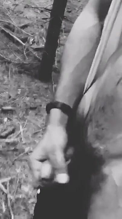 Famous Influencer Ejaculates in the Forest (Fabreth films)