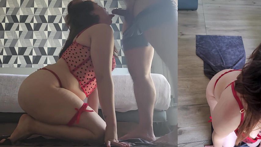 Submissive Amateur Is Used and Ejaculated in the Ass (Pleyade)