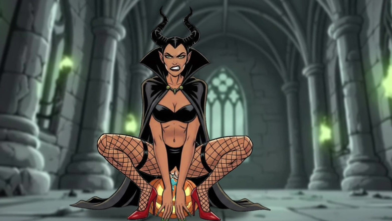 Octopussy Lovers Club: Малефіцента і чарівного гарбуза. Мультфільм на Хелловін