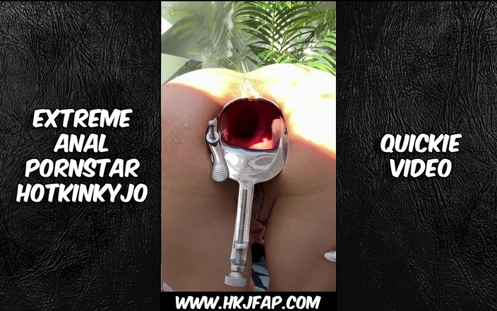 Hotkinkyjo: HKJFANS Amateur Style Films: 15.july.2025 Video Quickie Gape, Speculum, Anal Speculum, Anal, Hkj, Hotkinkyjo,...