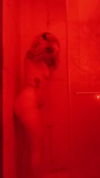 I Get My Ass Ready in the Shower for a Fan Fuck