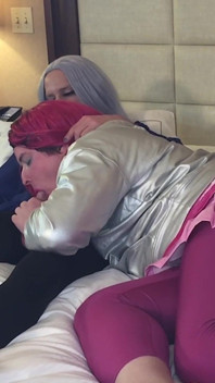 Gorgeous Femboy Goddess Gets Blowjob From Trans Kelsey Masters - Compilation 1