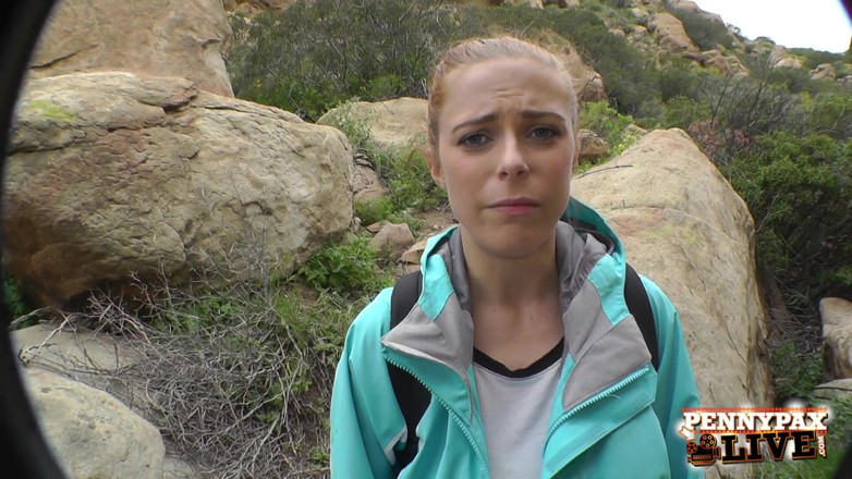 Penny Pax: Alex Legend Finds Penny Pax &amp; Sarah Shevon Hiking and He...