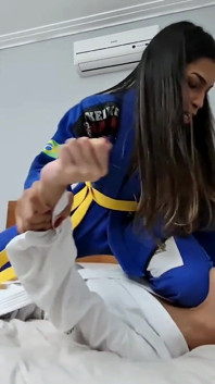 Lesbian Judoka Catfight