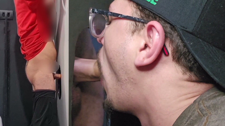 Pvt gloryhole br (brazil): Straight, Tall with Big Dick Guy Getting Sucked by Another...