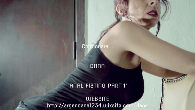 Argen Dana: Dana cinema anal fisting 1