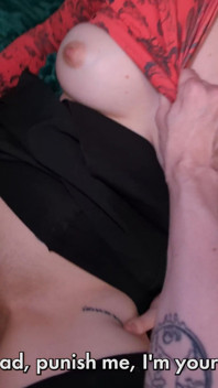 Stepdaughter Came After Graduation in Torn Pantyhose. Rough Fucking with Talking