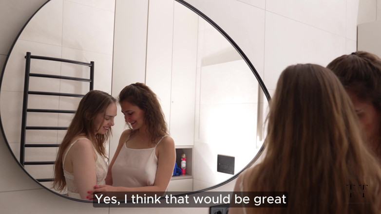 Ellie Wild: Lesbian Sex in the Morning Shower Is the Best Thing...