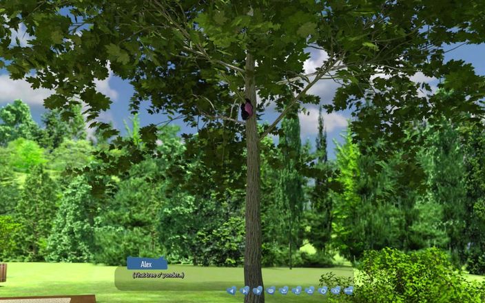 3D cartoon porn: Helping the hotties 27: pelacur di hutan - siapa yang ngentot kontolku?