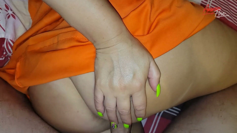 Anna Fire: I looked under the skirt of my beloved stepmother! Taboo...