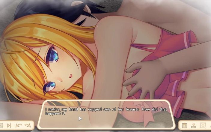 Visual Novel Collect LoveSkySan: Strandad med hennes del 1 -spel av Loveskysan