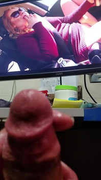 Edging an einige meiner lieblingsvideos von Gracelynn. Ich kann immer noch sehen, wie ihre nässe am nachmittag vibriert