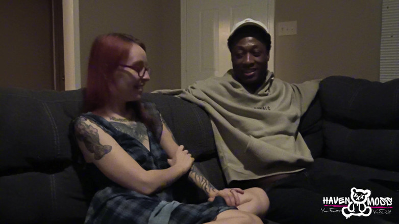 Haven Moss: Little White Wife Haven Sucks and Rides the Perfect Boy...