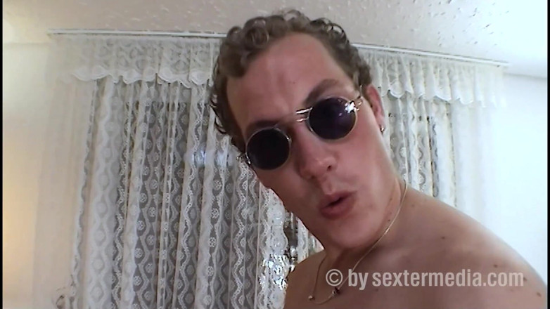Sextermedia by Pete: Two Tough Guys Fuck a Blonde Slut